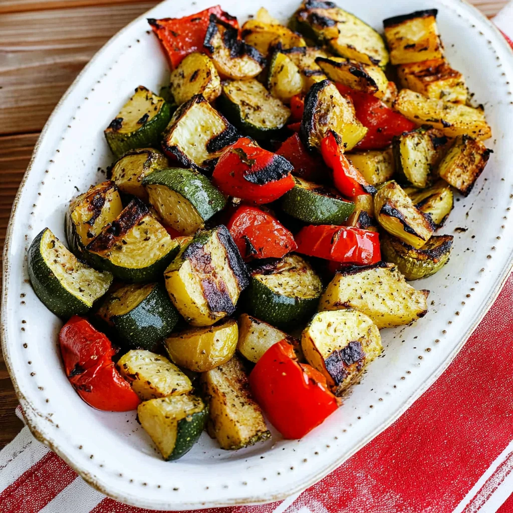 Easy Weeknight Grilled Vegetables: Smoky & Charred Perfection